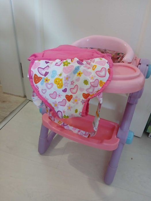 Столче за хранене и кенгуру за кукла