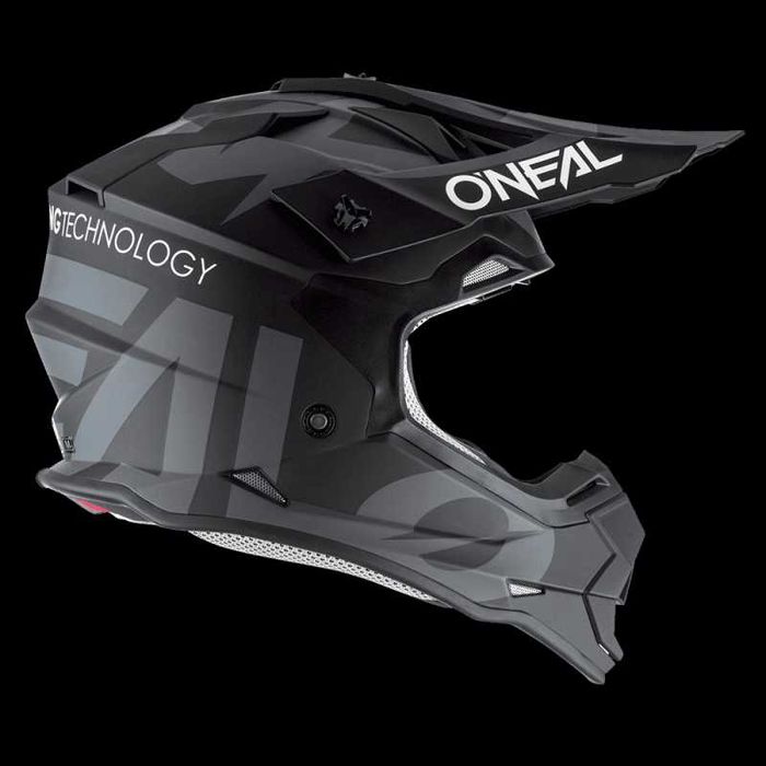 Мотокрос каска O'NEAL 2SERIES SLICK V.23 Black/Gray
