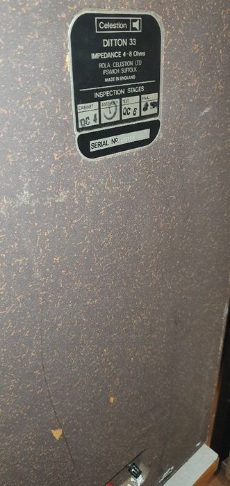 Celestion ditton 33