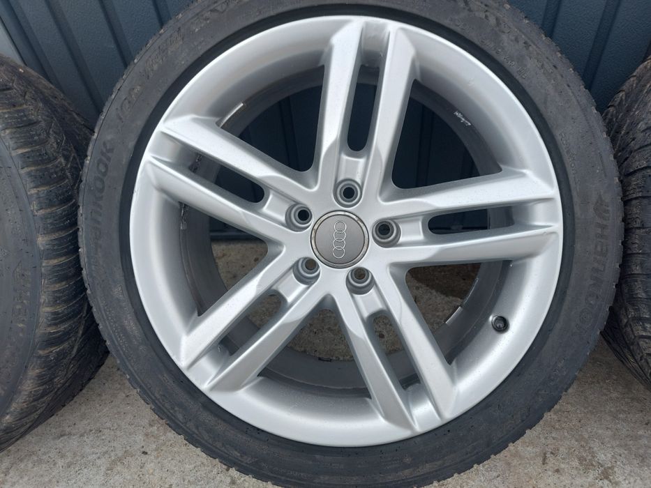 Set jante aliaj originale AUDI R18 5X112 CB 66.6 mm 8J ET 39