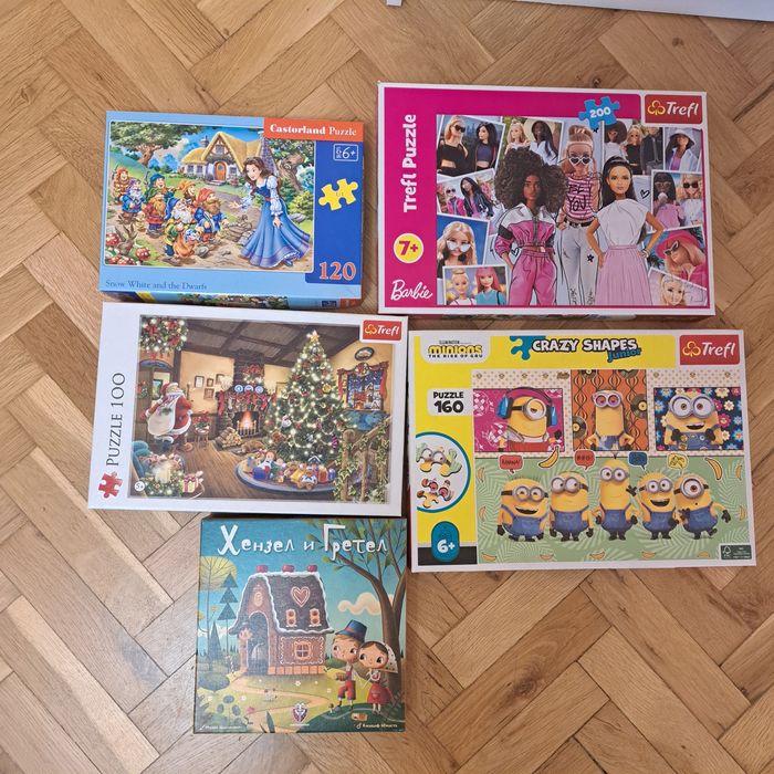 Детски пъзели и игри