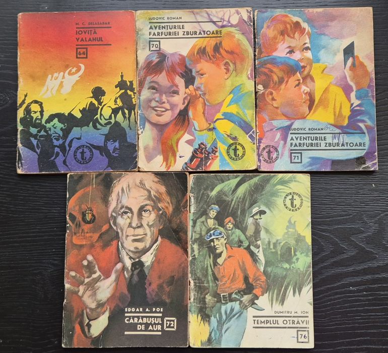 Colectie 61 numere Clubul Temerarilor