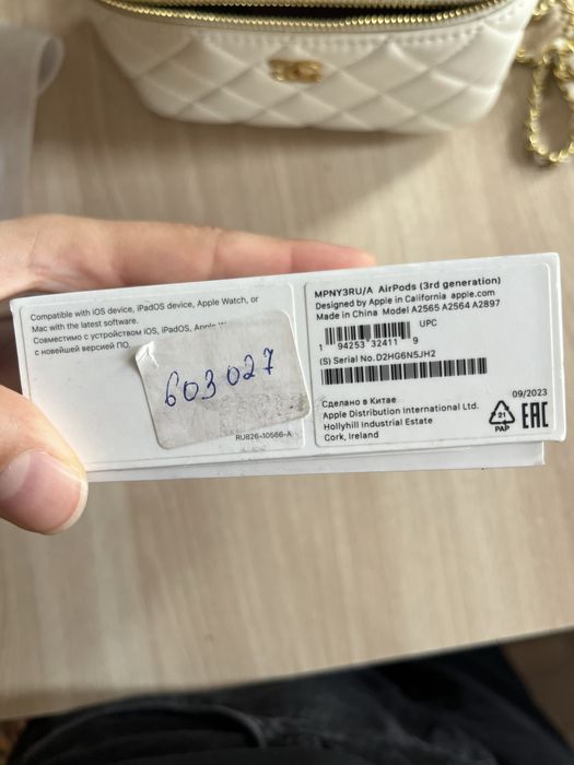 Air pods 3 с гарантией