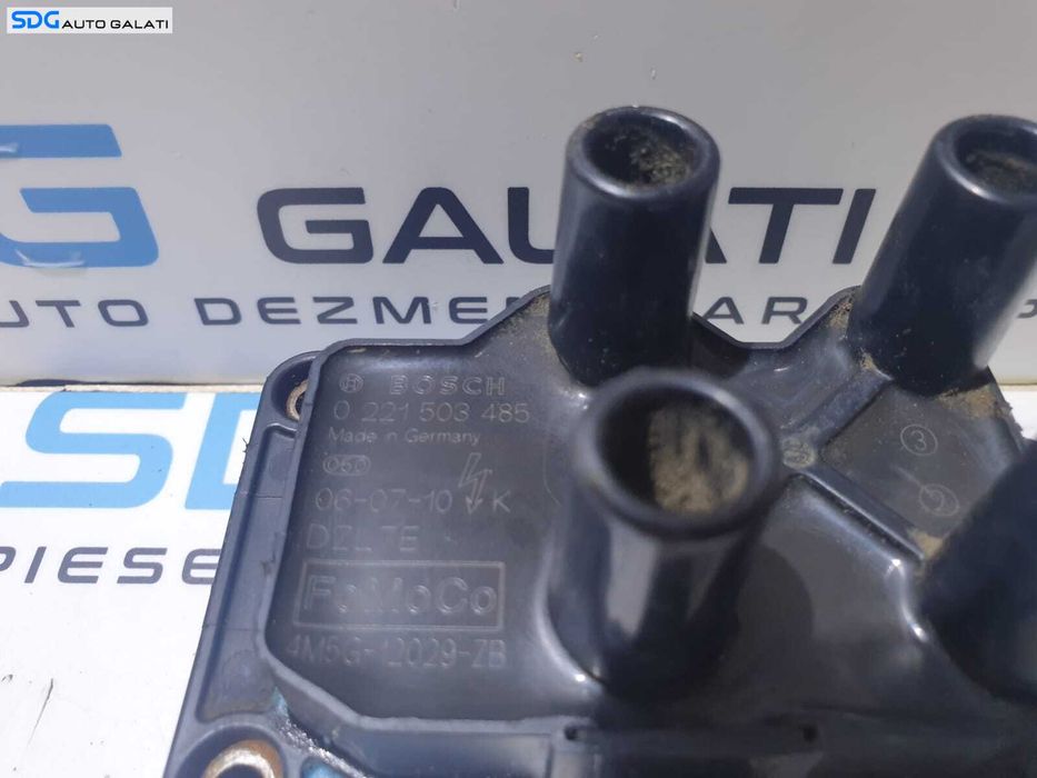Bobina Bobine Inductie Ford Fiesta 5 1.4 16V 2002 - 2008 Cod 4M5G-12029-ZB 0221503485 [D0982]
