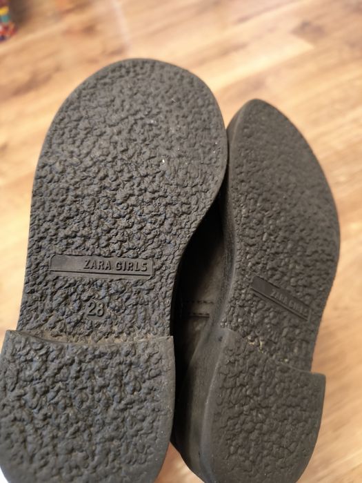 Ghete piele nabuc Zara mărimea 28