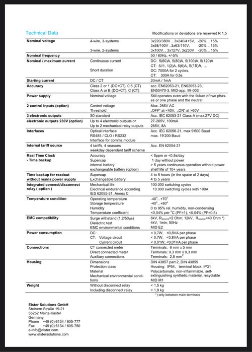 Полифазен електромер