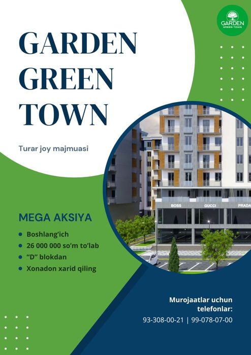 2026 йилда 26 миллион бошлангич туловга хонадон харид килинг