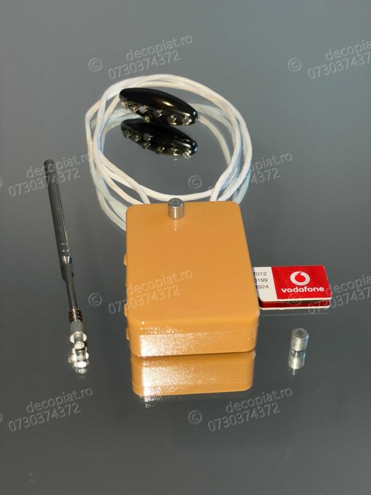 Sistem Magneti - Cutiuta GSM Casti MICROVIBRATII, Casca copiat