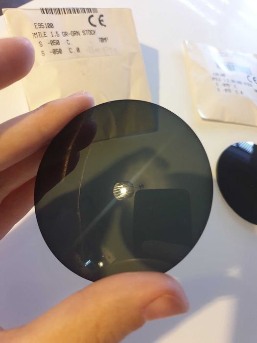 Lentile (verde) cu dioptrii pentru ochelari de soare 050 070 0.50 0.70