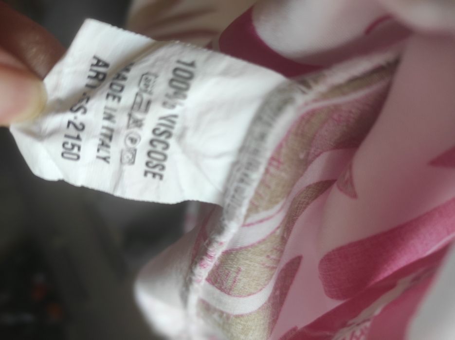 Дамски панталон ленен кафяв