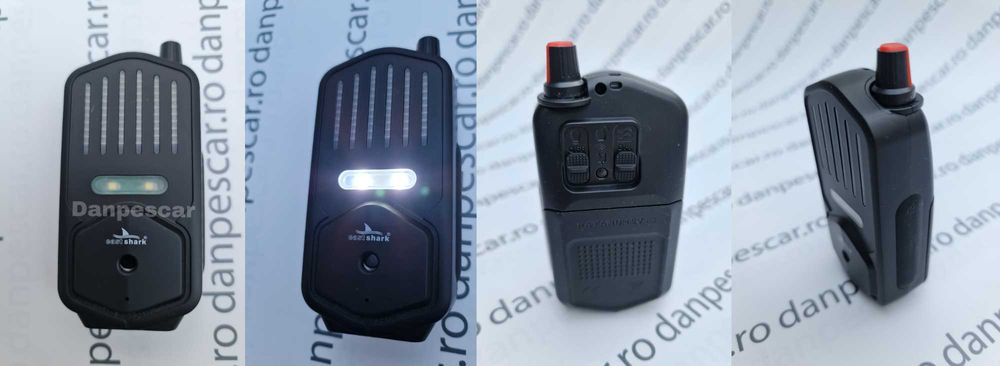 Set 4 Avertizori cu Statie EAST SHARK 4+1 cu sunete Polifonice RF2958