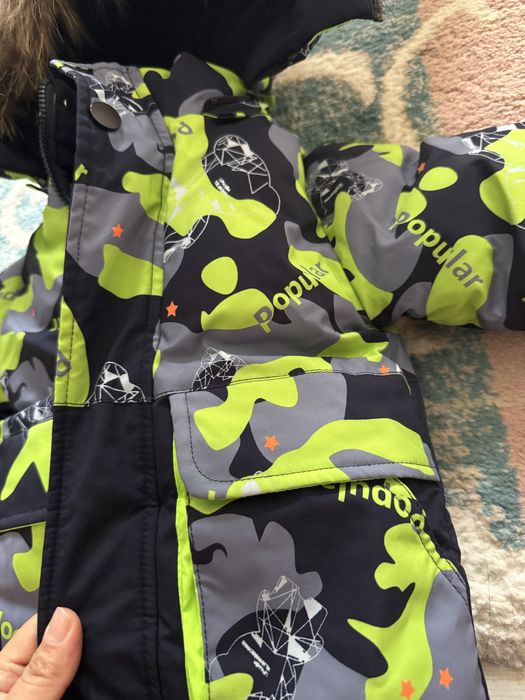 Куртка зимный для мальчика пуховик