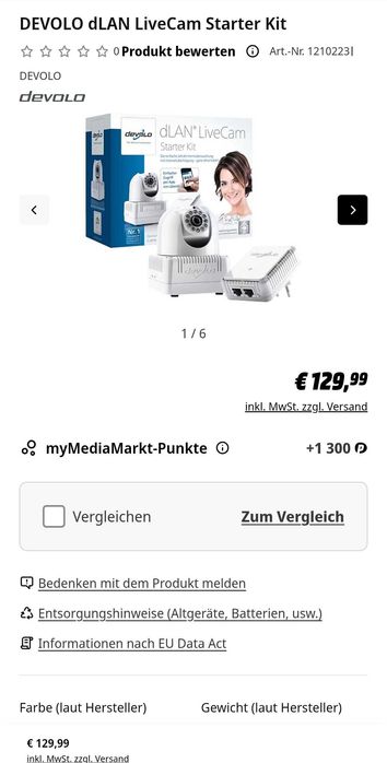 Camere de supraveghere profesionale Devolo german