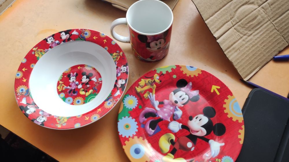Набор посуды микки маус