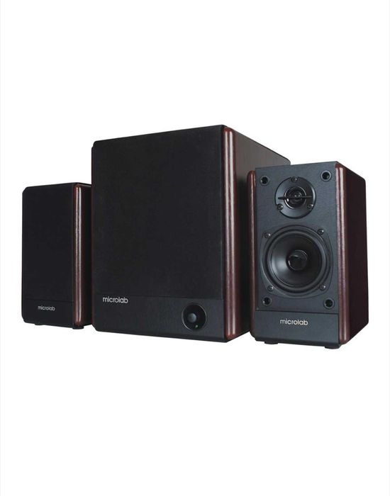 Boxe Microlab FC330, 2.1, 56W, Maro, in stare foarte buna.