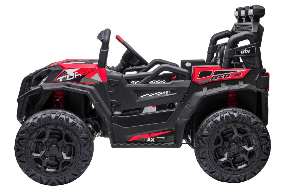 Buggy electric pentru copii Autokids UTV TURBO 4x4 120W HC301 Rosu