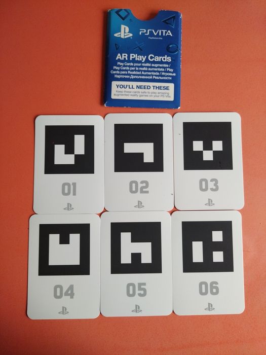 Ps vita AR Play Cards