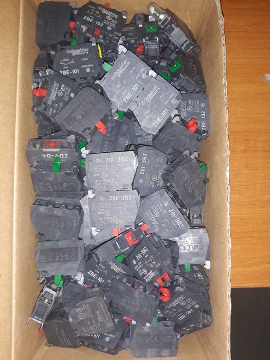 ZBE-101 ZBE-102 ZBE101 ZBE102 Бутон Ключ Контактен блок Harmony XB4 5