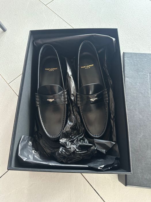 Оригинални мъжки обувки Saint Laurent Лоуфъри