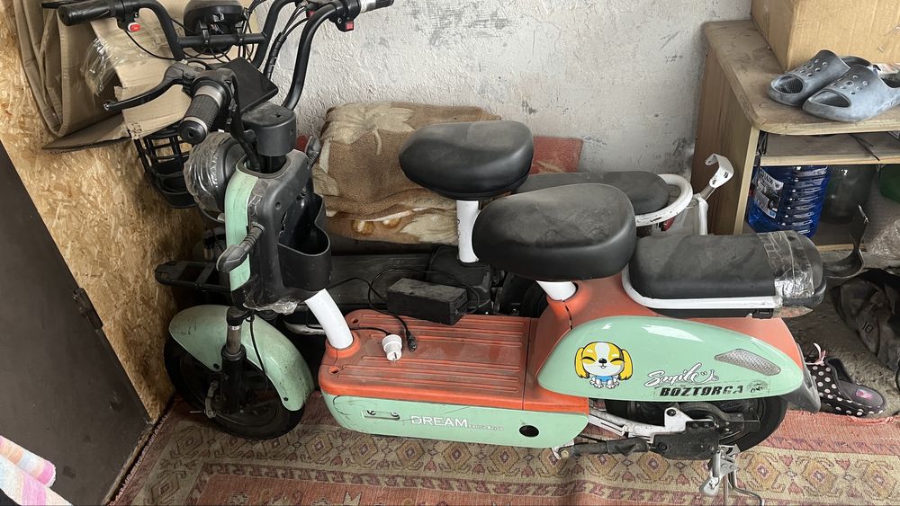 Электроскутер 2 штуки