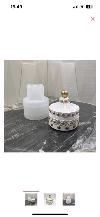 Шкатулка из гипса тойбастар