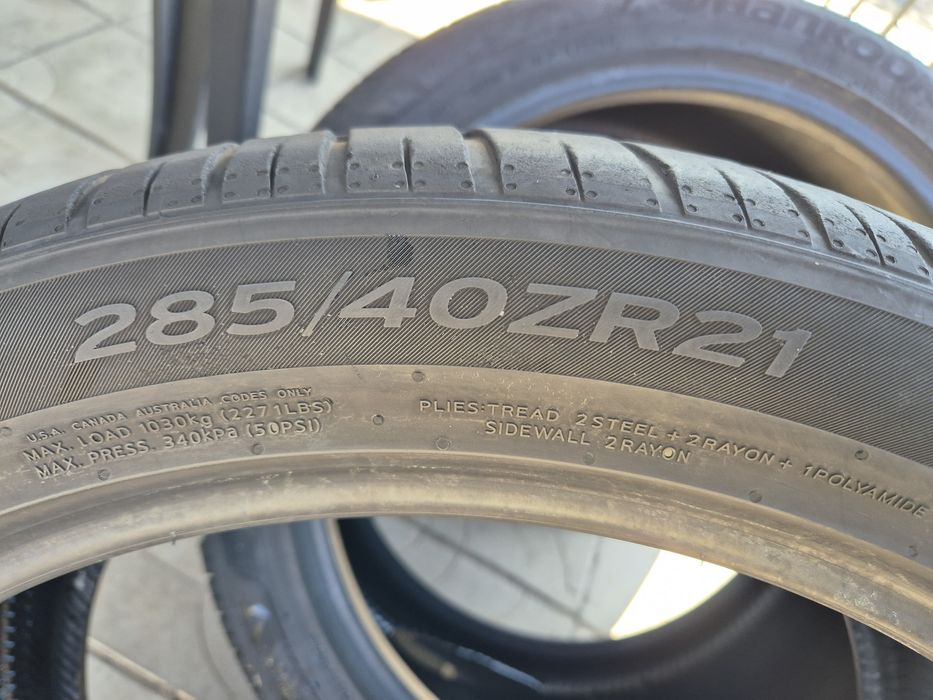 Летни гуми Спорт Пакет 285/40/21/315/35/21 Цола HANKOOK