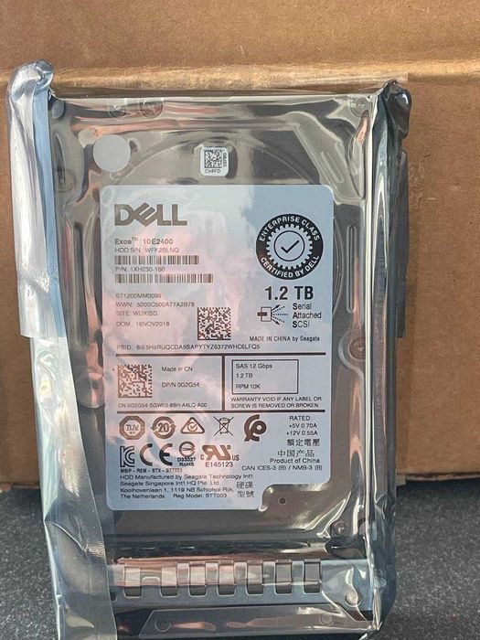 DELL 1.2TB 10K SAS 2.5" 12Gb HDD