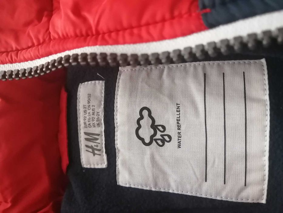 Jachetă copii H&M, hidrofuga