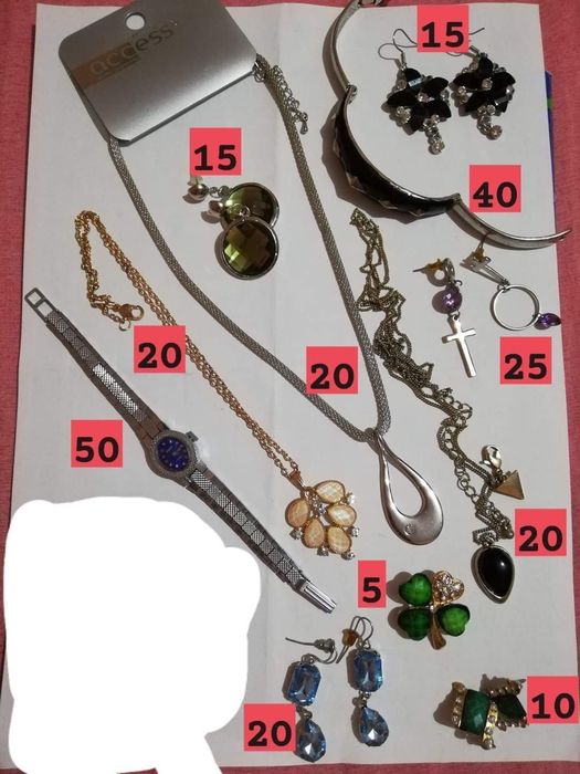 Cosmetice,produse make-up,accesorii dama,ceas nou și altele