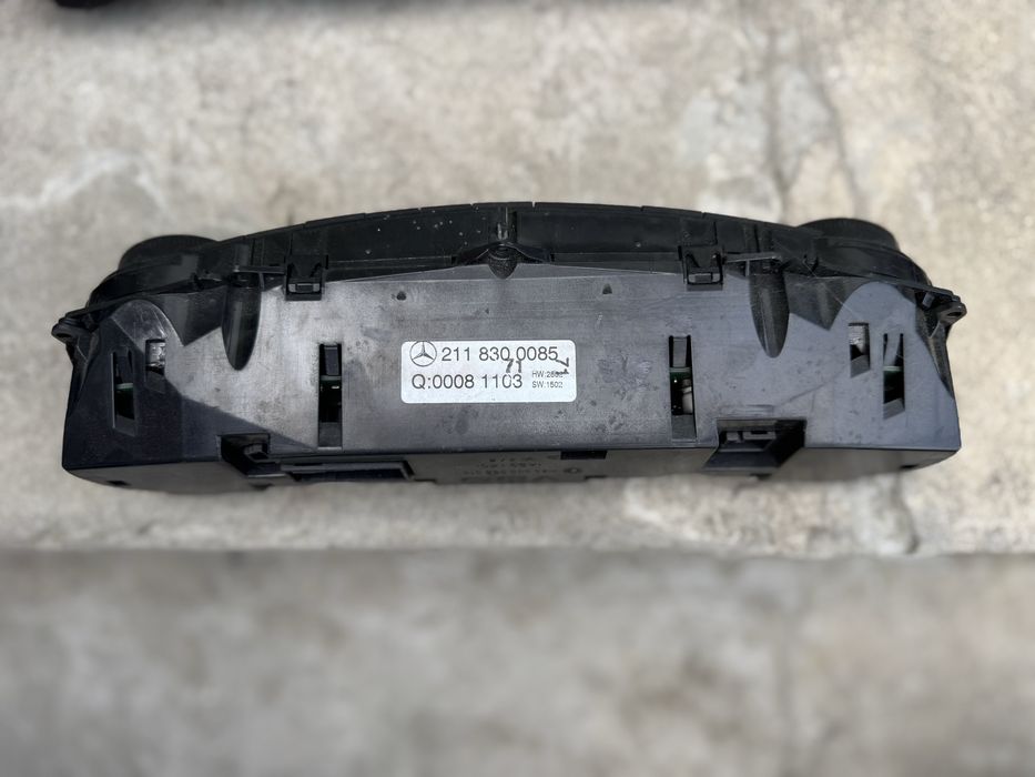 Управление на климатроник / климатик за Мерцедес Е класа и CLS