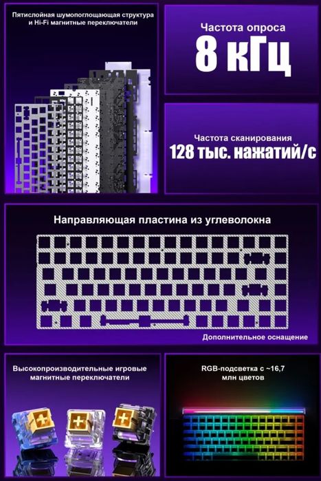 Игровая клавиатура AULA HERO84HE