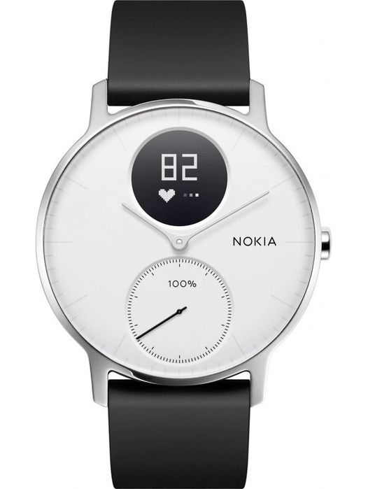 НОВ!!! Смарт часовник Withings - Steel HR, 36mm, White