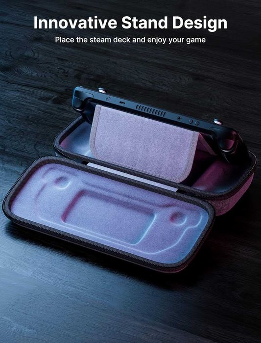 Husă transport JSAUX Steam Deck OLED,carcasă de protecție rigidă