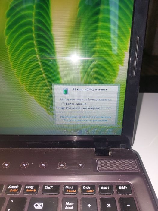 Лаптоп леново z 570