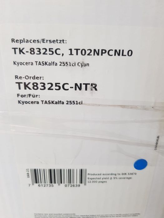 Tonere Kyocera TK 8325