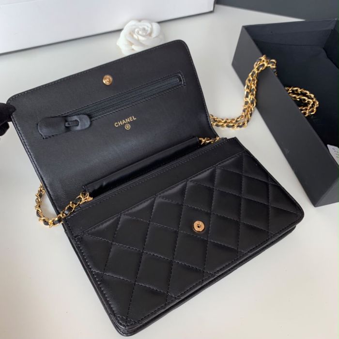 Geanta Chanel wallet on chain premium piele naturala pe comanda