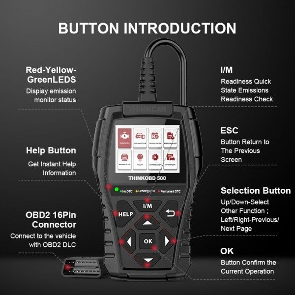 ПРОМО ! THINKCAR THINK 
OBD 500 диагностика за коли / автомобили !