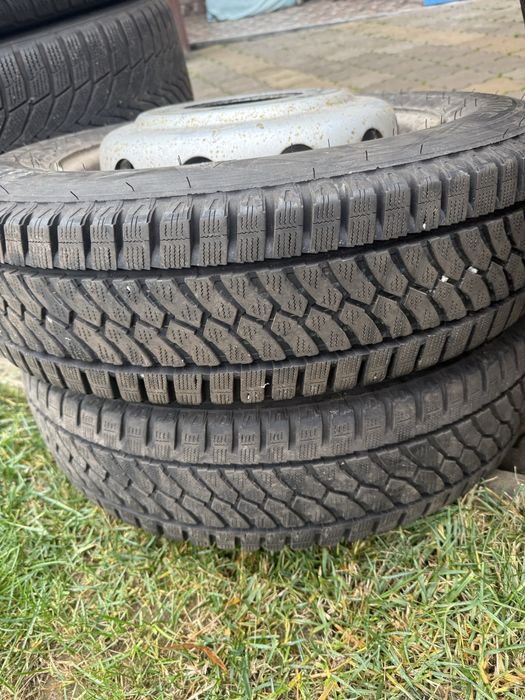 6 Roti iarna ford transit dublu 185/75/16c