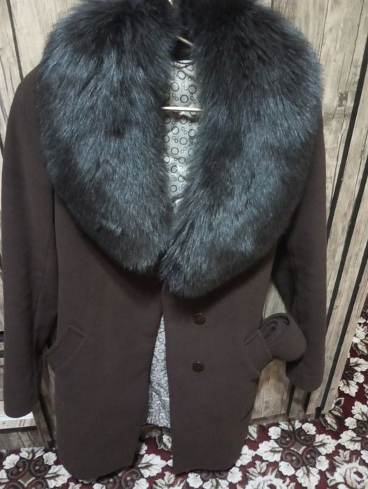 Пальто с натуральной мех