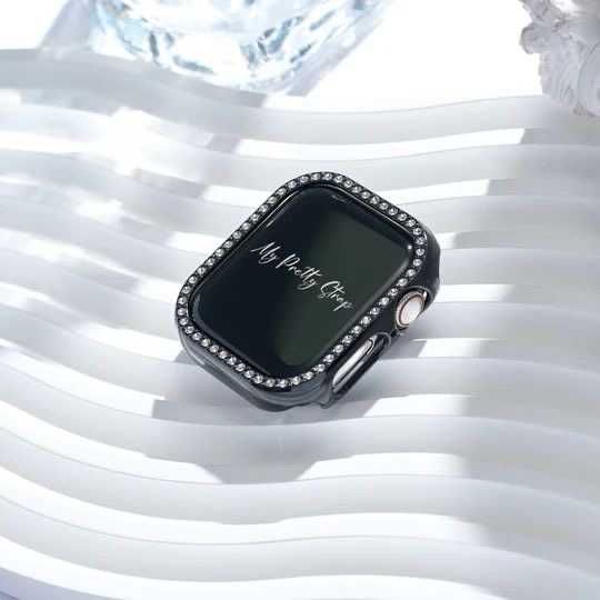 Калъфче с кристали за Apple Watch SE/11/10/9/8/7/6/5/4