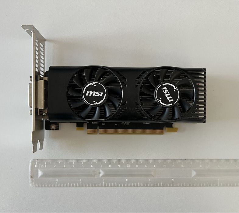 MSI GTX 1650 4GB low profile GPU