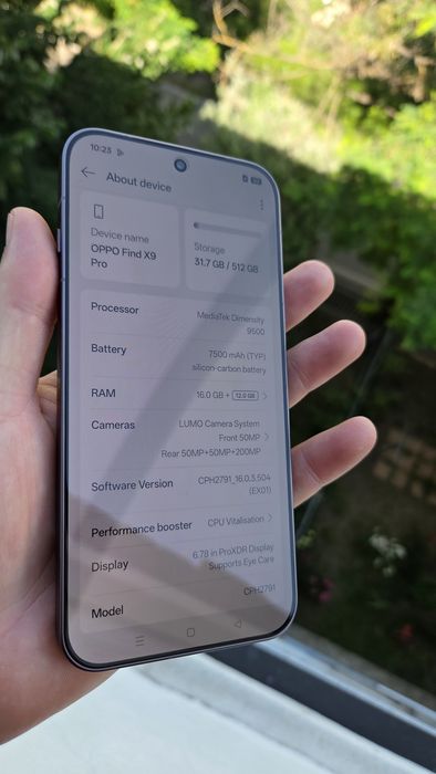 Oppo Find X9 Pro - 512gb