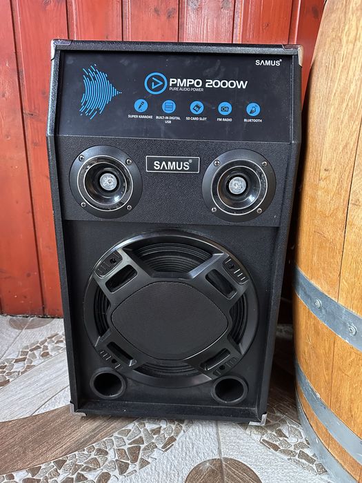 Boxe Samus pmpo 2000w