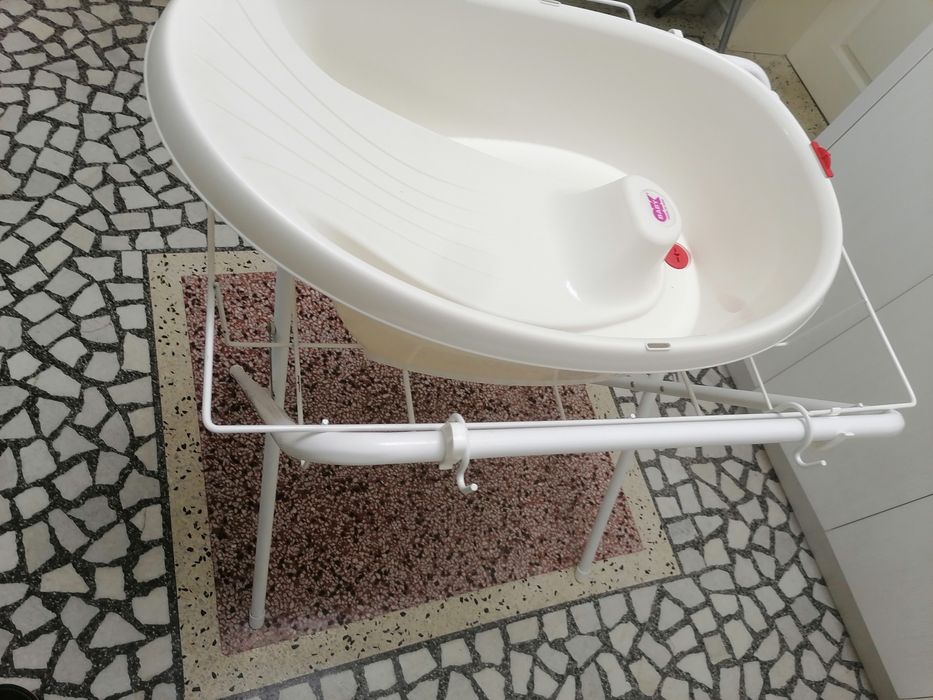 Вана OK Baby - бяла, със стойка