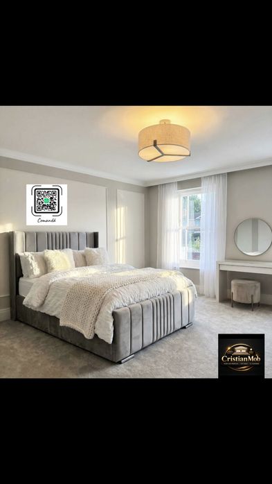 Pat tapitat pe comanda mobila domritor