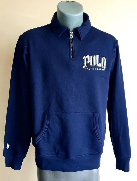 POLO Ralph Lauren 3/4 Sweatshirt S / M НОВО ОРИГИНАЛ Мъжко Горнище