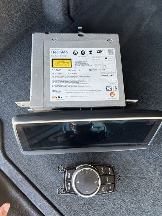 Set navigatie NBT x5 f15, display mare, unitate, idrive cu touchpad