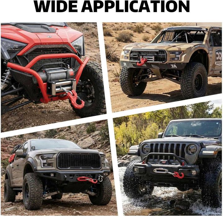 Carlig cablu troliu heavy-duty 3/8" – 45.000 Lbs / 20.000 kg