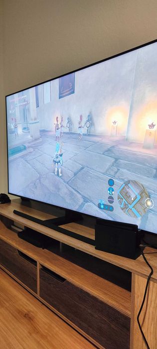 Nintendo Switch 1 + Zelda Breath of the wild + Чисто нов Калъф