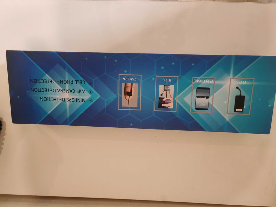 *Detector profesional microfoane și unde magnetice si electromagnetice